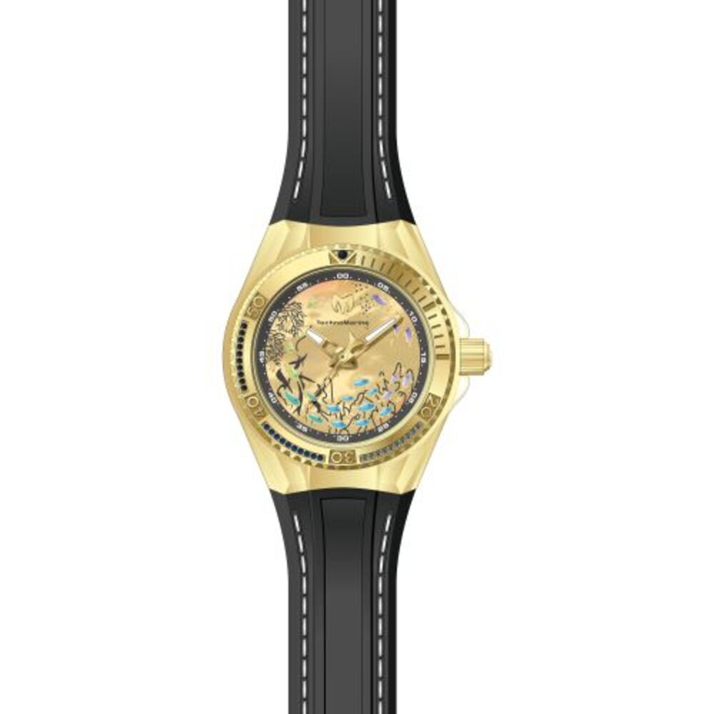 Technomarine Women's Cruise Gold Dial Watch - TM-125010